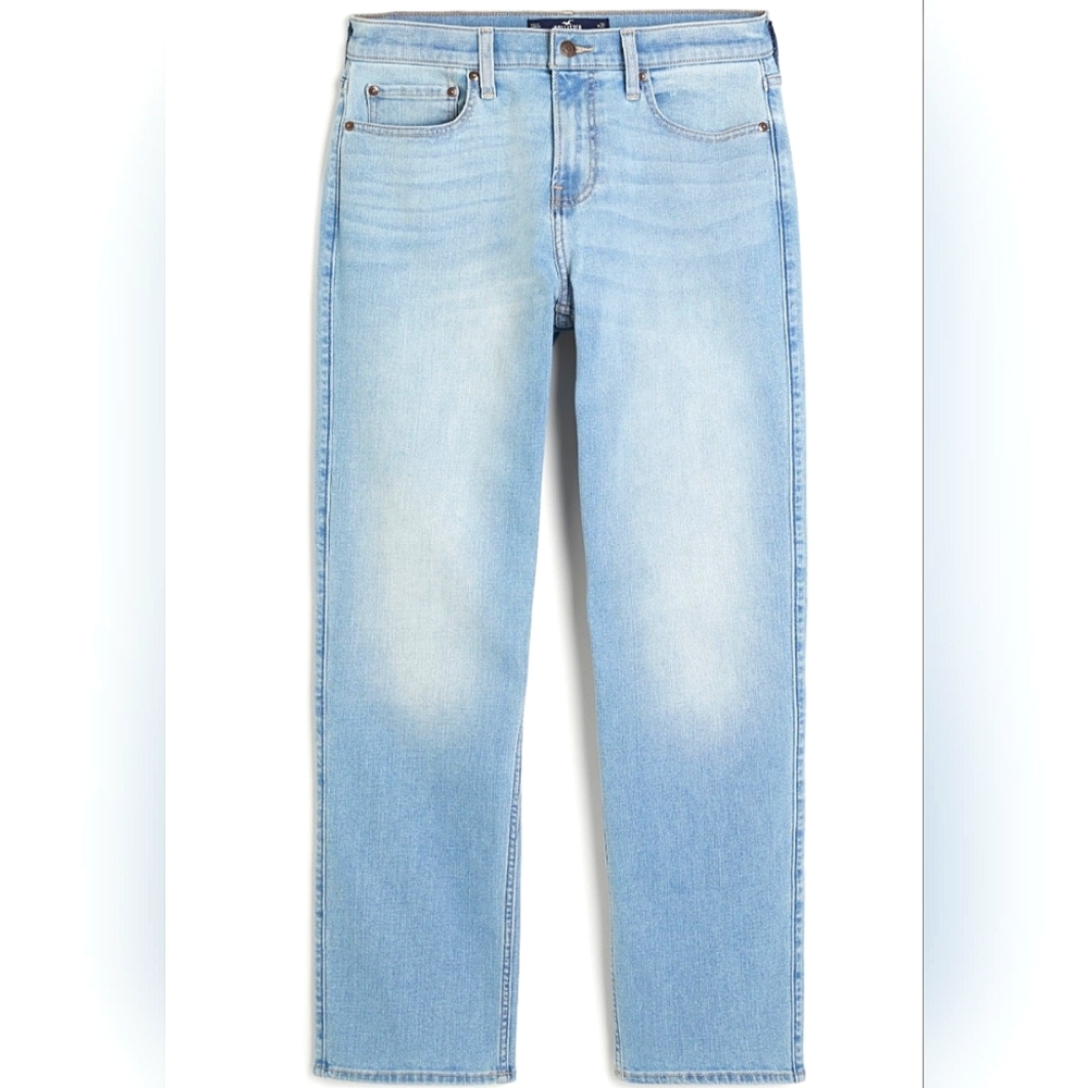 Hollister Athletic Straight Jeans